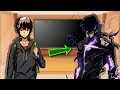 Solo leveling react to sung jin-woo