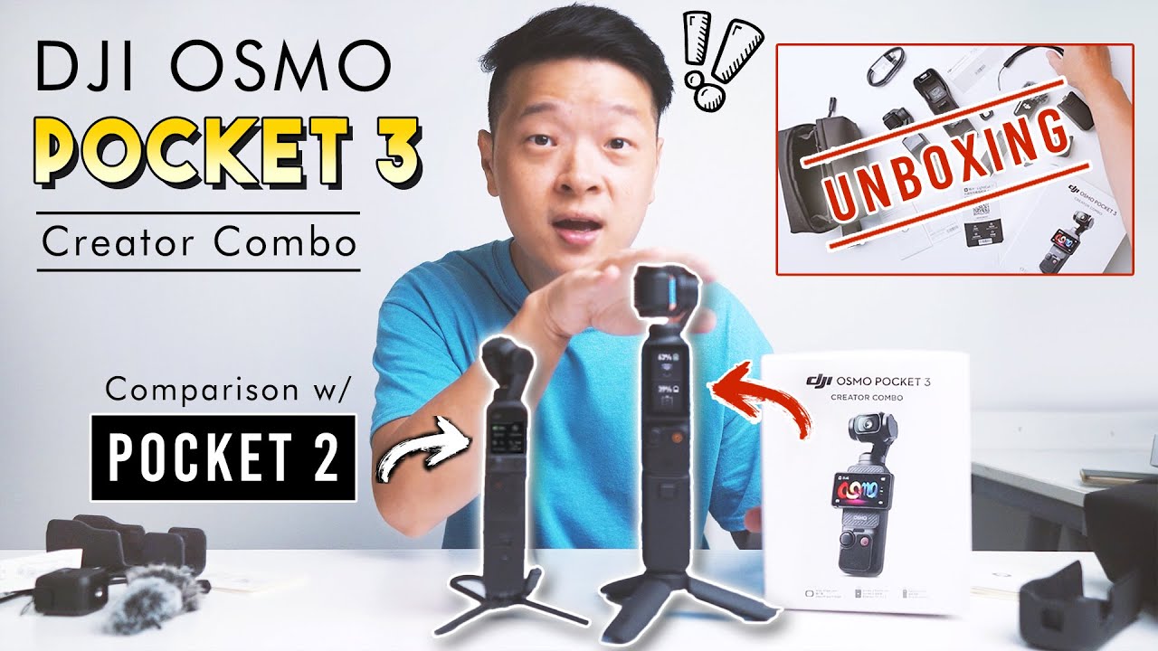 DJI Osmo Pocket 3 Creator Combo - Drone-Works