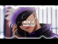 Ride it  jay sean audio edit