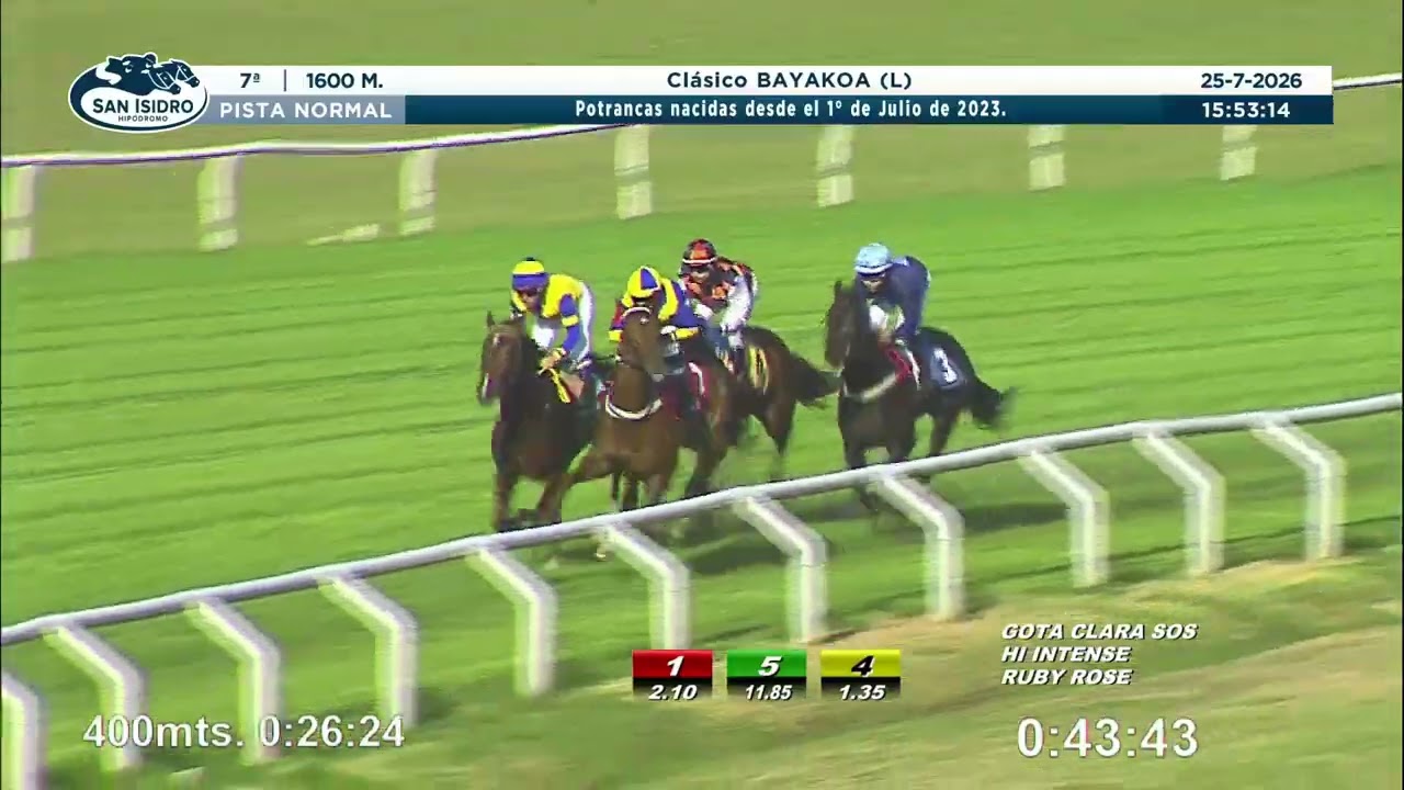 Clásico Bayakoa (L) 2026 - Hi Intense (Hi Happy)