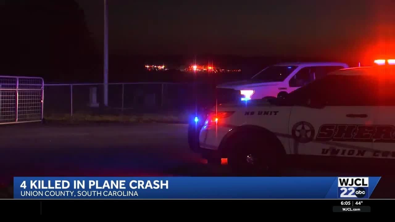 4 killed in South Carolina plane crash - YouTube