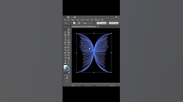 Butterfly, Arc Tool Illustrator #shorts #youtubeshorts #design #art #tutorial #beautiful #3d #ai
