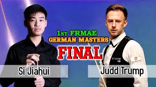 German Masters Snooker 2024 Final 1st Frame || Si Jiahui vs Judd Trump || Sagar Gaming Snooker