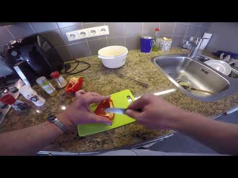 Paprika-burgeromelet