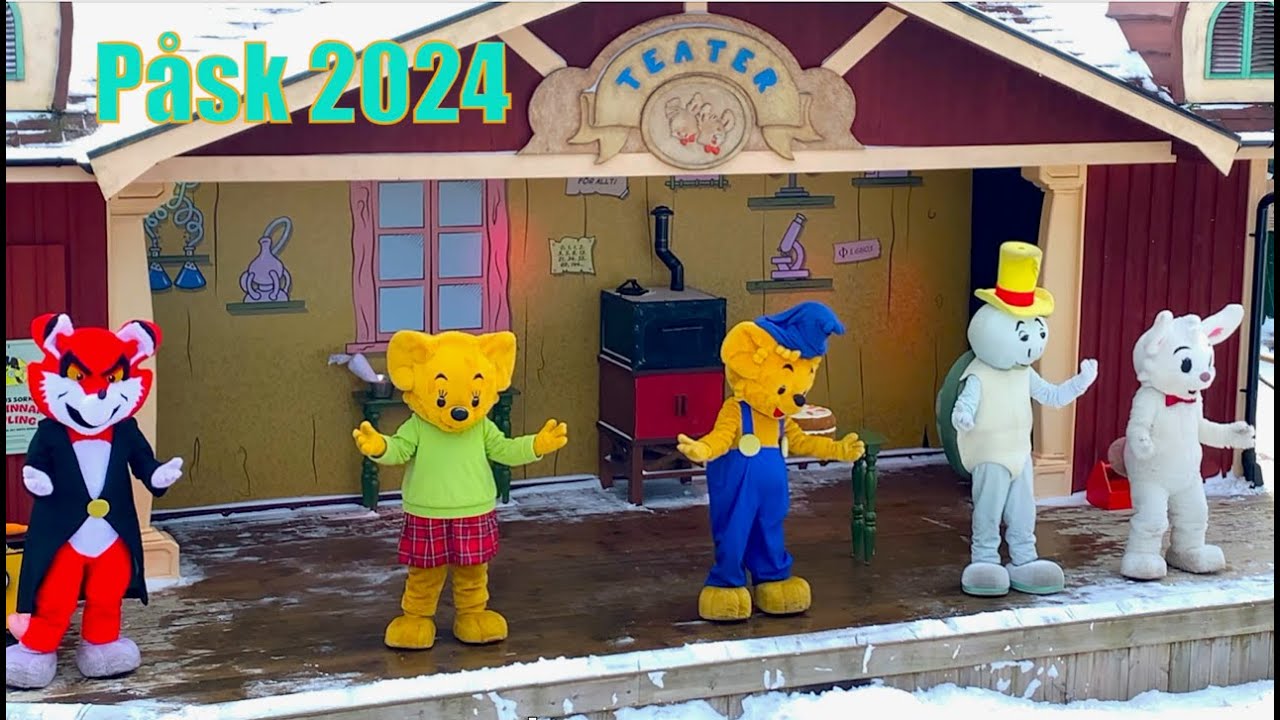 En helt ny -Bamse och den kluriga uppfinnartävlingen 2024 Kolmården | Ny Bamseteater