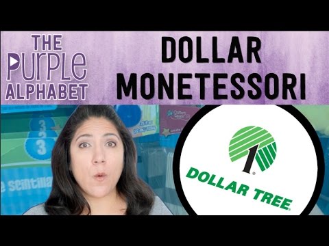 DOLLAR STORE MONTESSORI Activities