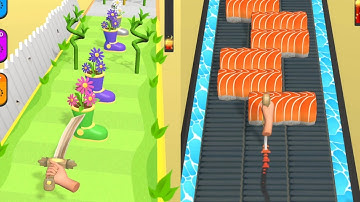 Sword Melter! Very Satisfying And Relaxing ASMR Slicing Game