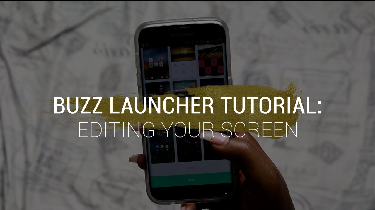 How to Use Buzz Launcher Tutorial (Part 2) – Editing Your Screen ...
