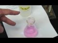 Lab standardization of an naoh solution