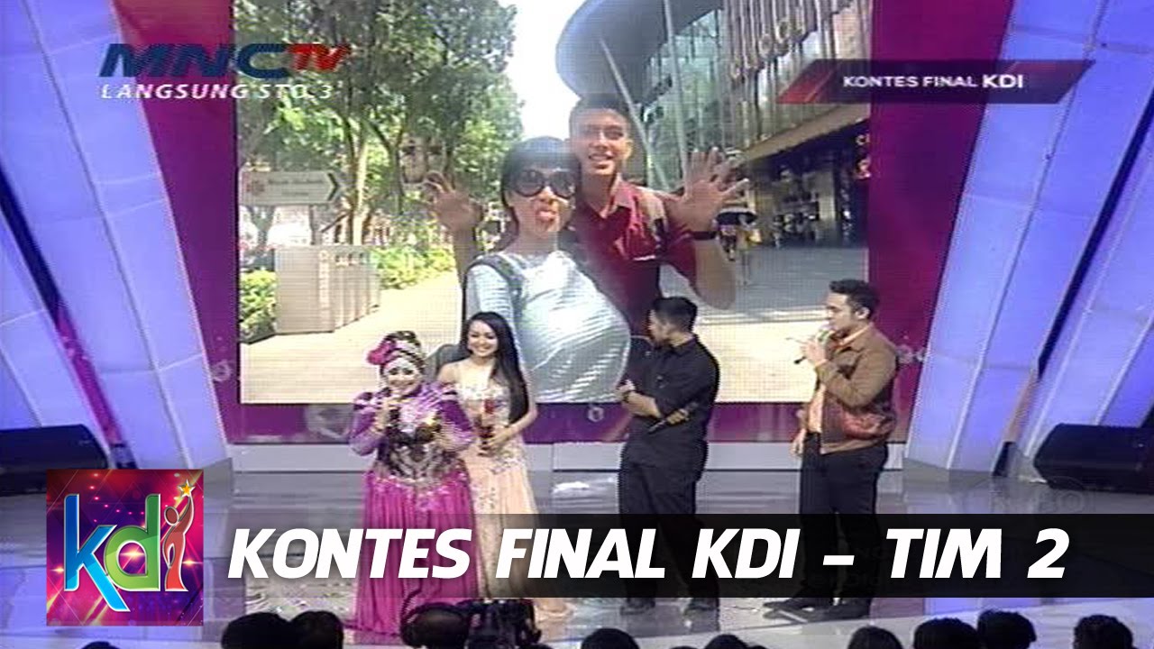 Juju Mumu Abis Pulang Dari Singapura - Kontes Final KDI Tim 2 (14/5)