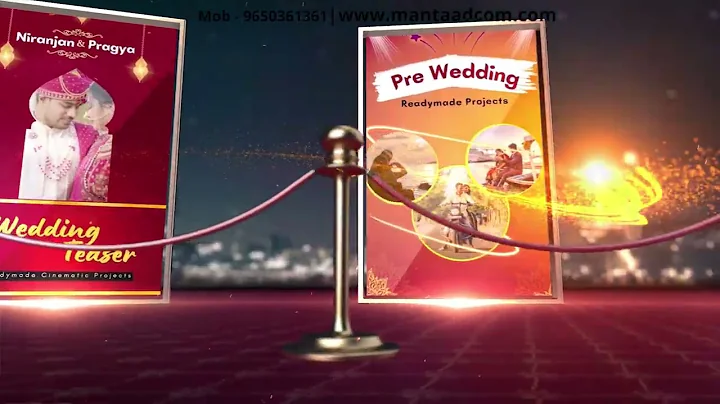Mantra Wedding Projects Pack for Premiere Pro & Edius Pro | Dongle Data  | Unlock Templates
