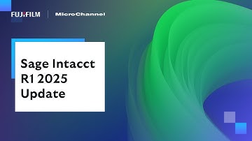 Sage Intacct R1 2025 Update