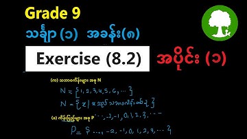 Grade 9 Mathematics 1 Chapter 8 Exercise (8.2) Part-1 | Yinn Academy