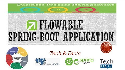 11-Flowable Spring boot Integration - Part 01 || Customize Postgres DB to replace default Settings