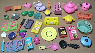 4 Minutes Satisfying With Unboxing Miniature Kitchen Set Collection ASMR |Mini Toy |Hello Kitty Toys