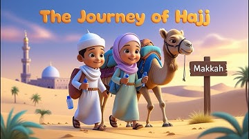 The Journey of Hajj – Islamic Song for Kids | Learn About Hajj with Love & Joy!