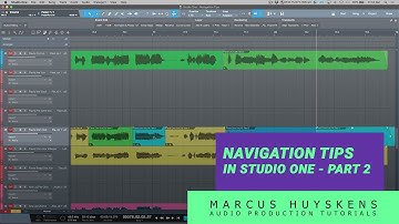 Navigation Tips in PreSonus Studio One - Part 2