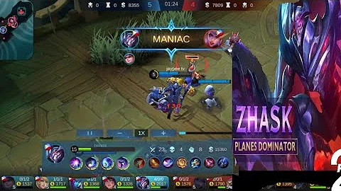 ZHASK PINAKA MAGANDANG GAMITIN SA BRAWL #MOBILELEGENDS #MLBB