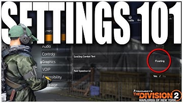 THE DIVISION 2 SETTINGS YOU MIGHT NOT KNOW YOU COULD CHANGE | MY CURRENT SETTINGS ON CONSOLE
