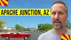 Apache Junction, Arizona Tour: Moving / Living In Phoenix, Arizona Suburbs 