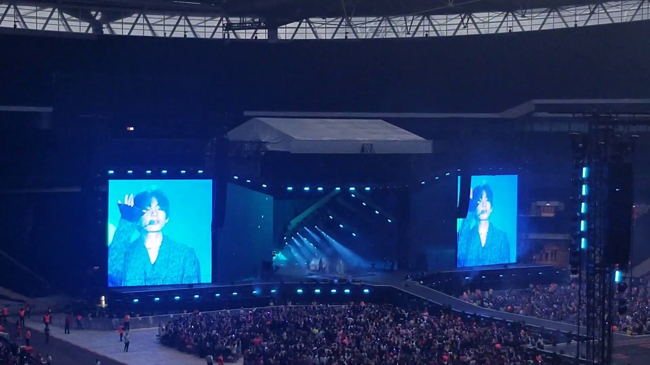 190602 Singularity V Taehyung - BTS Wembley Stadium London Concert Day 2 Speak Yourself (방탄소년단)