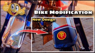 Best Honda Cd70 Bike Modified Bike Decorations Bike Sticker Modification