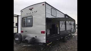 2019 SALEM 33TS TRIPLE SLIDE BUNKHOUSE TRAVEL TRAILER www.homesteadrv.net