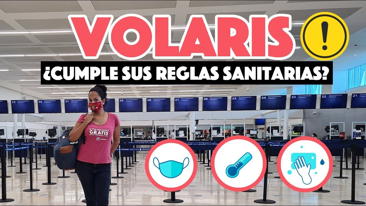 Volaris presenta sus medidas de bioseguridad para pasajeros