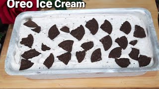 मार्केट जैसी Oreo Ice Cream की आसान विधि | Ice-Cream Recipe | 3 Ingredients Recipe | DDCRecipes