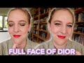 FULL FACE OF DIOR // Makeup look using only Dior products