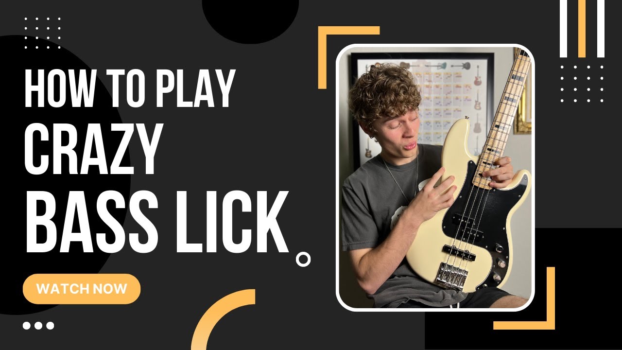 Another Easy Worship Bass LICK You Can Use! - YouTube
