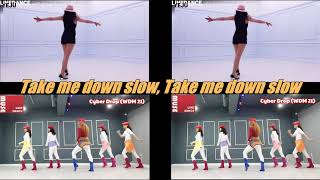 Fletcher Kirkman-Drop It to the Floor-Cyber Drop-line dance-Edited with lyrics by Jenn-wei Jen.
