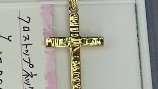 ✨新品✨ ✨K18 クロストップネックレス✨