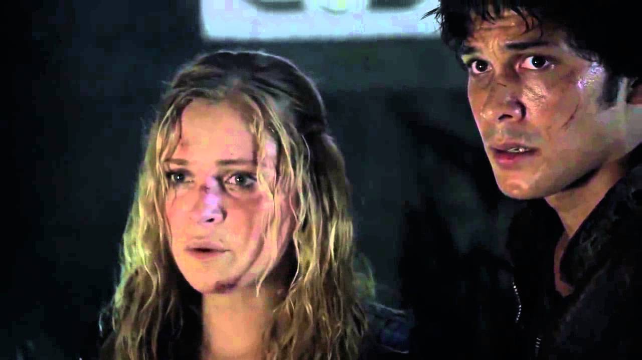 Bellarke: "It's okay"+"I can't believe we're back here again" (The 100: 02x07)