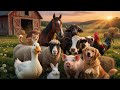 Farm Animals Habitats: Cow, Duck, Dog, Chicken, Cat, Goat, Deer, sheep,Fish –Animal Exploration