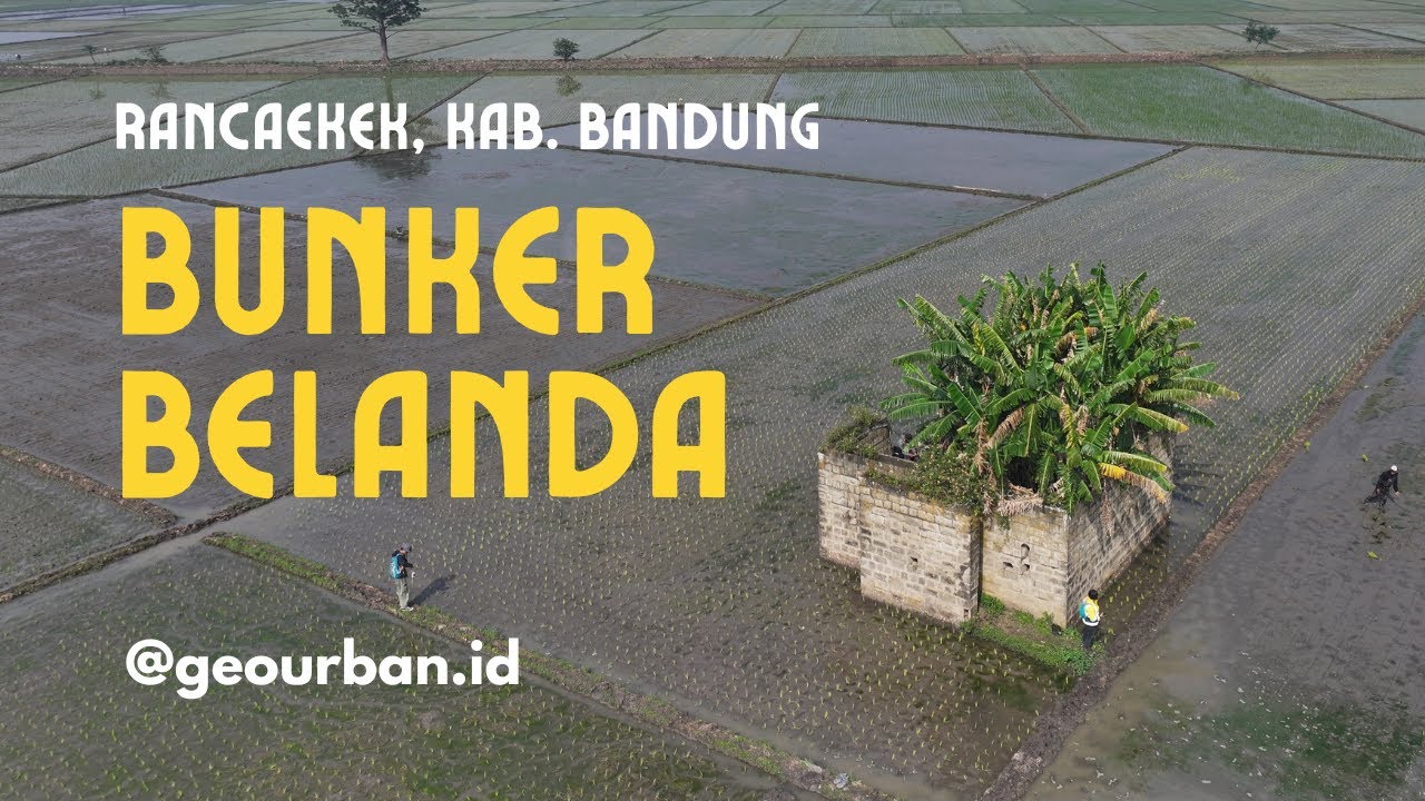 BUNGKER MILITER DI TENGAH SAWAH RANCAEKEK, KAB. BANDUNG