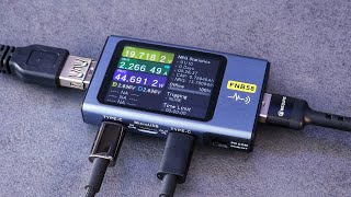 FNIRSI FNB58 196W Professional USB Oscilloscope Tester Review