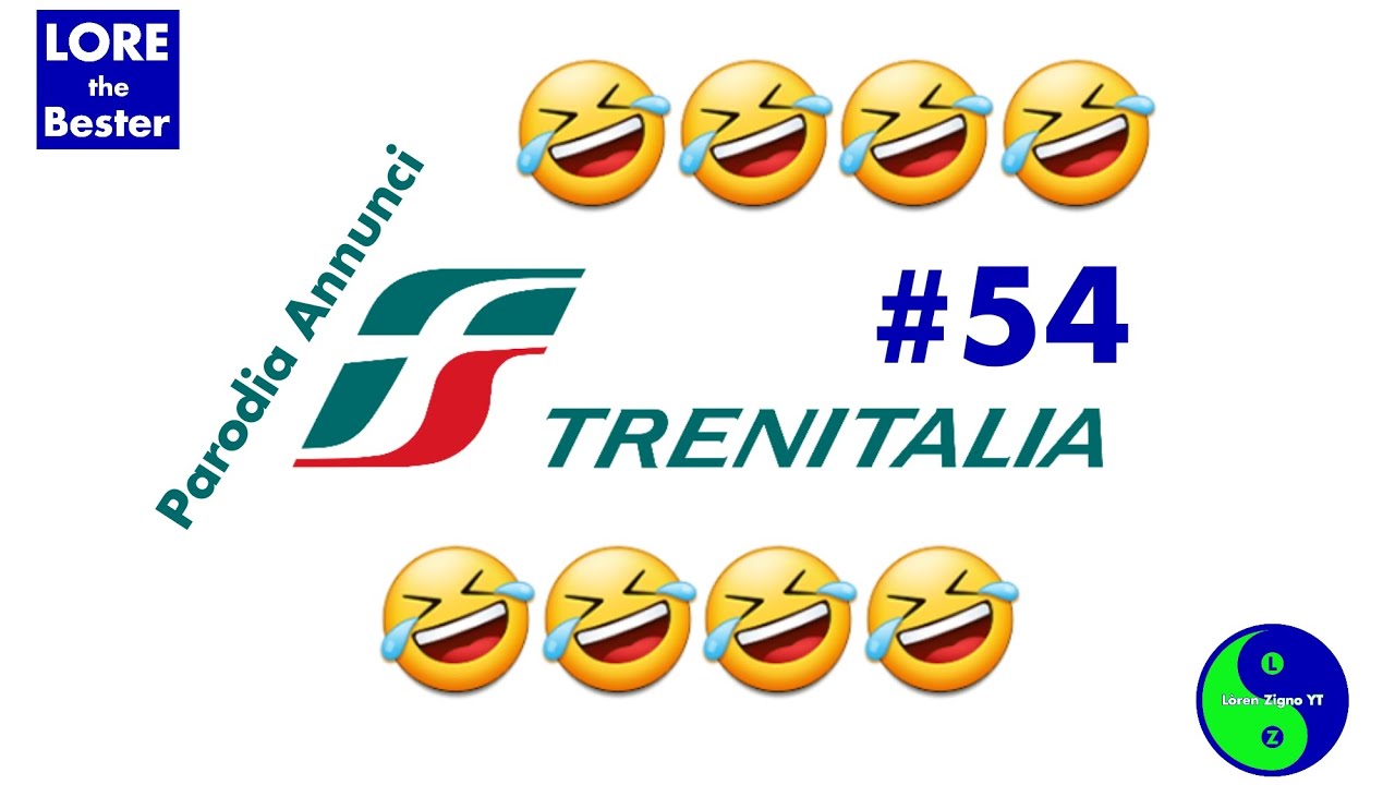 PARODIA ANNUNCI TRENITALIA #54 😂