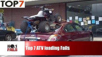 Top 7 ATV loading Fails |Compilation