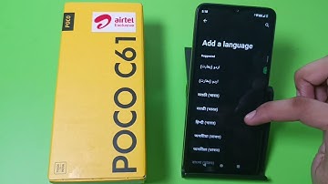 POCO C61: Change language - How To add language On Your Phone