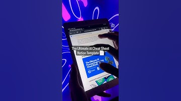 This Notion Template 📄 Is Insane 🤯 | #shorts #notion Notion #ai