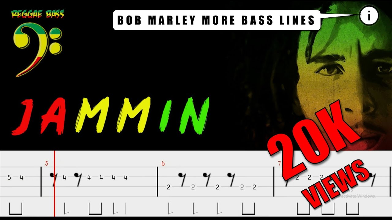 Jammin - Bob Marley (Official Bass Tabs) By 
