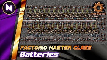 Upgradeable BATTERY Builds for Mid and Late Game | Factorio Tutorial/Guide/How-to
