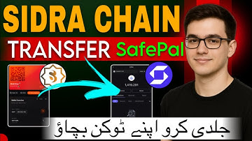SIDRA chain se token safepal mai transfer karne ka tareka || how to transfer SIDRA token to safepal