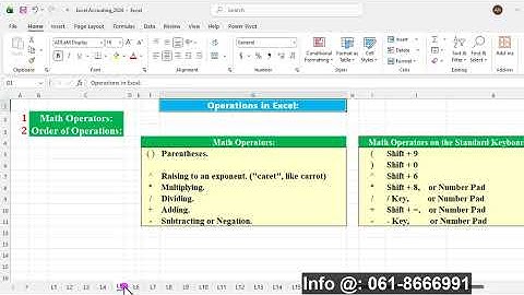 ExcelAcct2024 #1 Course Introduction, Af-Somali