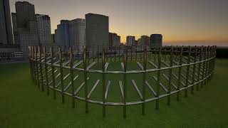 L’Arena — Parametric Stadium Construction Sequence | Grasshopper & Rhino