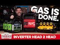 NO MORE Gas Generators! MEGA Inverter Head 2 Head! Milwaukee MX FUEL Carry-On vs EGO Nexus vs DeWALT