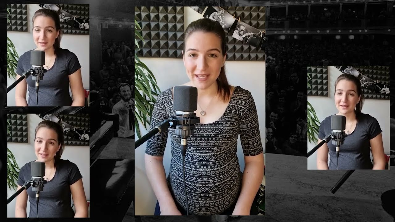 Urša Križanec ~ All of me by  Ella Fitzgerald scat solo (cover)