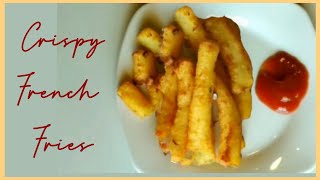 how to make crispy French fries? /?البطاطا المقرمشة بثلاث مكونات