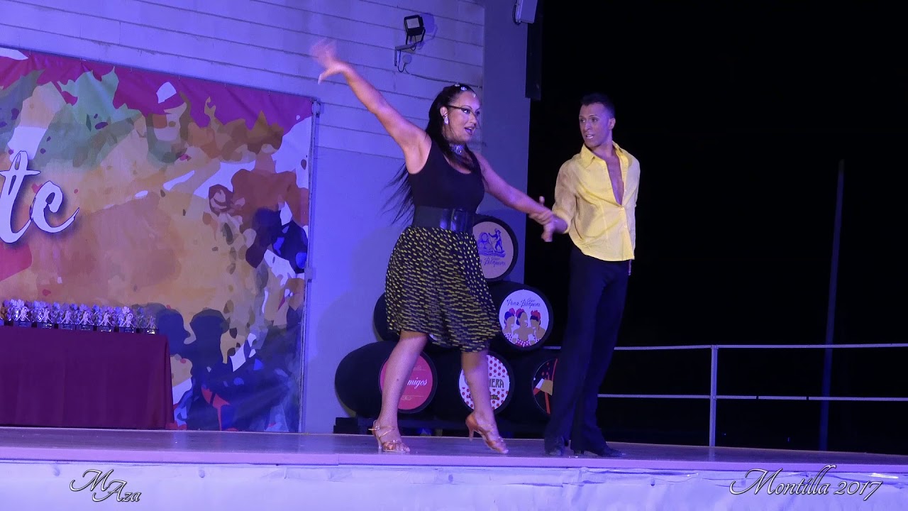 pasodobles toreros Montilla 2017 Exhibición Jonathan Espinosa y Raque del Torol Mambo